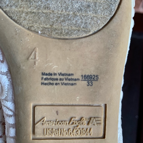 American Eagle Kid Girl Size 4 Slip On Shoes - Picture 6 of 8